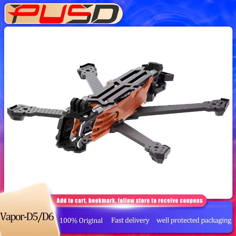 Drone Racing Frame - GEPRC GEP-Vapor-D5 D6 O4 Pro Carbon