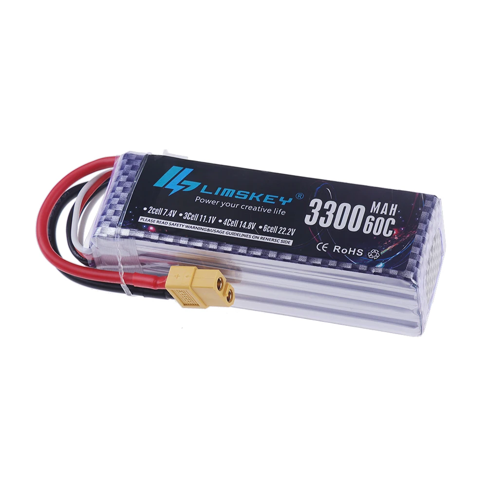 4S LiPo Battery 14.8V 3300mAh  - Drone Racing Battery ulasan dan harga