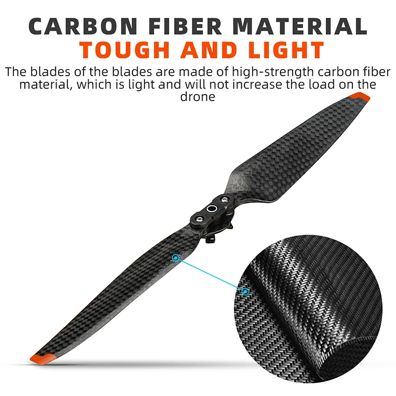 4pcs Carbon Fiber Blade 8747F  - Dji Drone Air 3 ulasan dan harga
