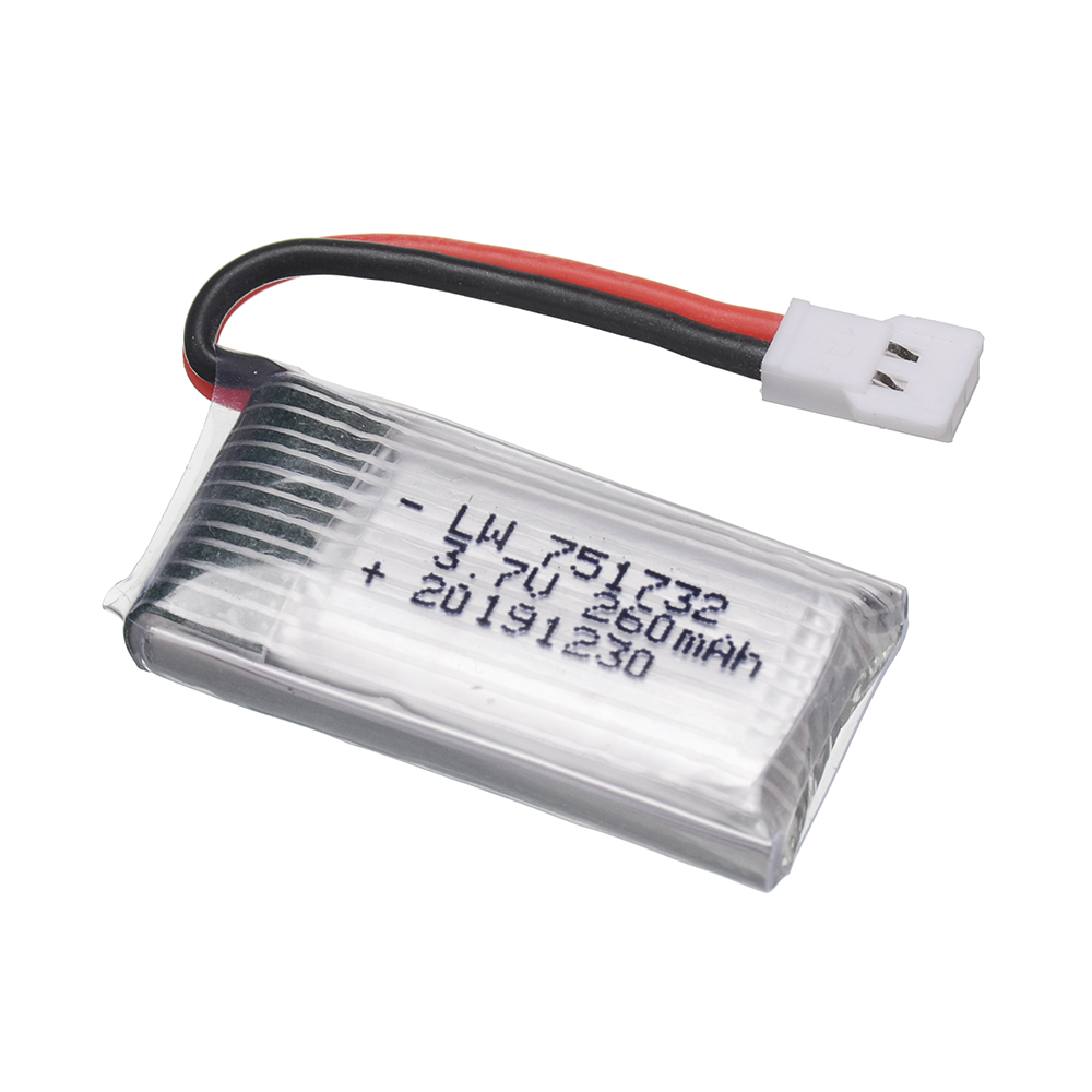 H8 H36 Battery 3.7V 260mAh Lip - Eachine Drone E010 ulasan dan harga