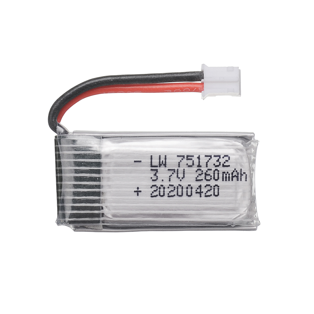 H8 H36 Battery 3.7V 260mAh Lip - Eachine Drone E010 ulasan dan harga
