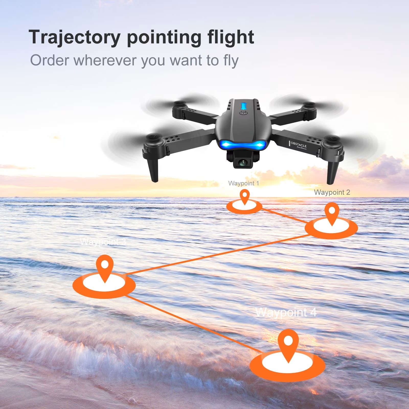 The 2026 Upgraded E88PRO MAX F - Drone Racing Camera ulasan dan harga
