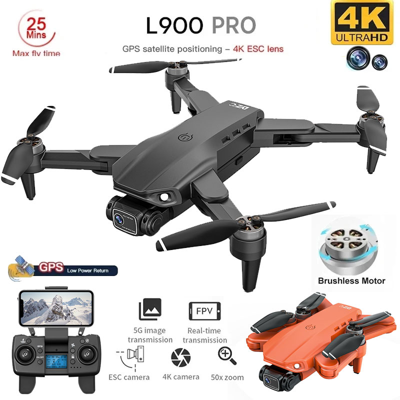 L900 Pro GPS Drone 4K Professi - Drone Racing Camera ulasan dan harga