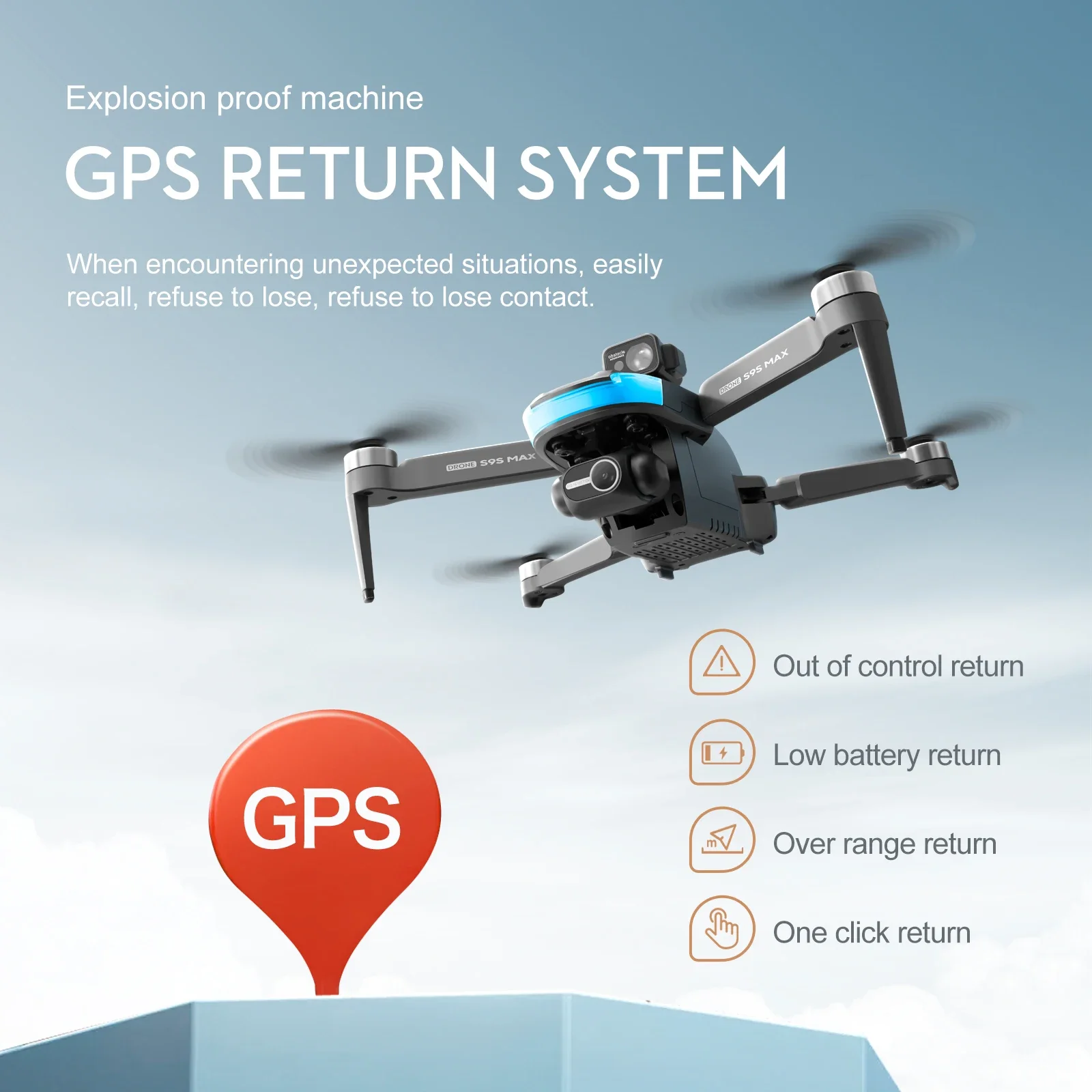NEW S9S MAX MINI Drone 4K 2-Ax - Drone Racing Camera ulasan dan harga