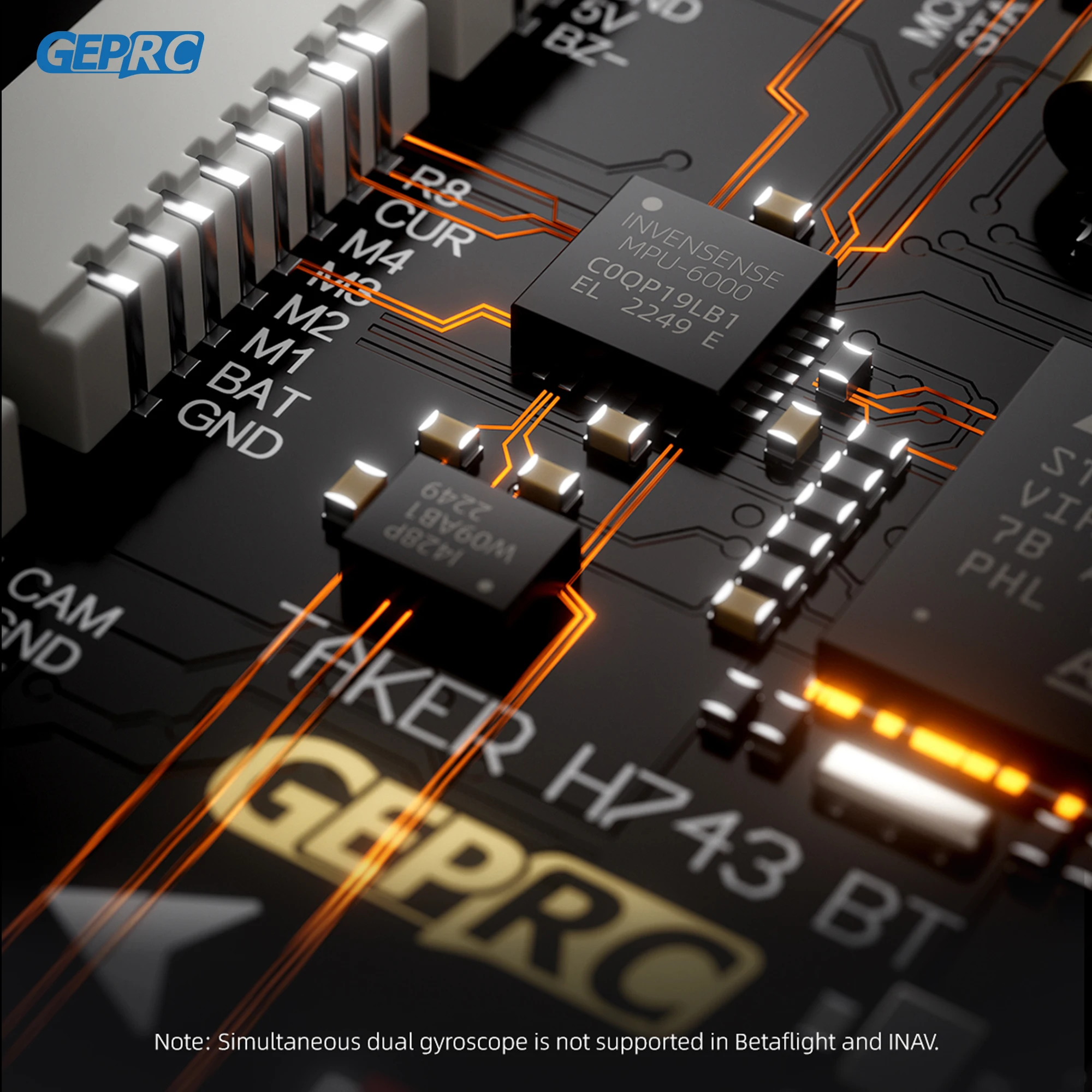 GEPRC TAKER H743 BT 32Bit 65A  - Drone Racing Flight Controller ulasan dan harga
