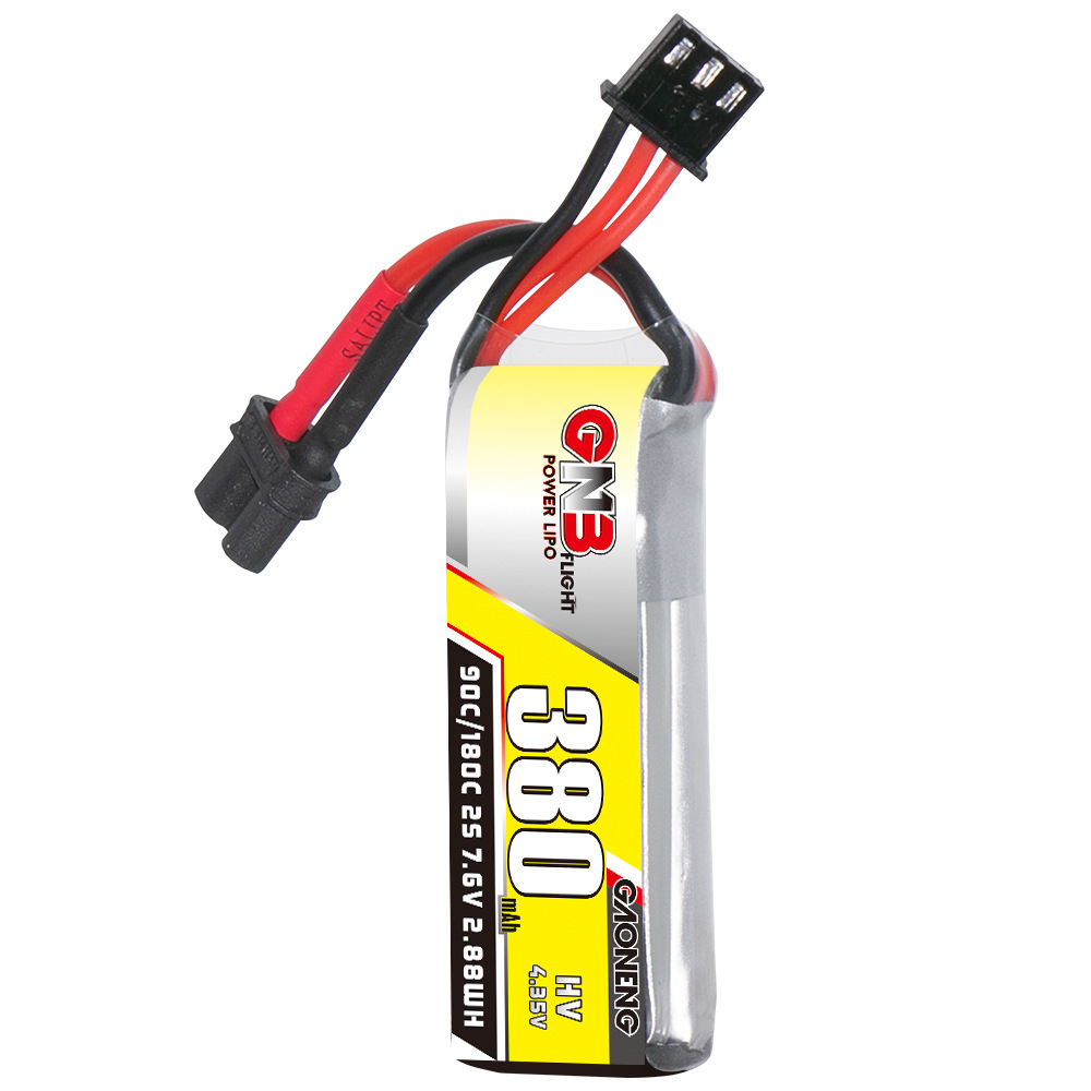 GNB 2S 7.6V 380mAh 90C/180C Li - Drone Racing Battery ulasan dan harga