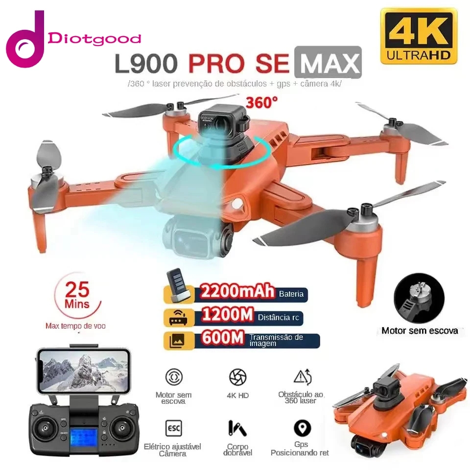 L900 PRO/SE/MAX GPS With 4K HD - Jjrc Drone X12 ulasan dan harga