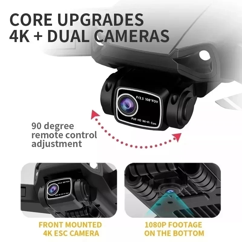 L900 PRO/SE/MAX GPS With 4K HD - Jjrc Drone X12 ulasan dan harga