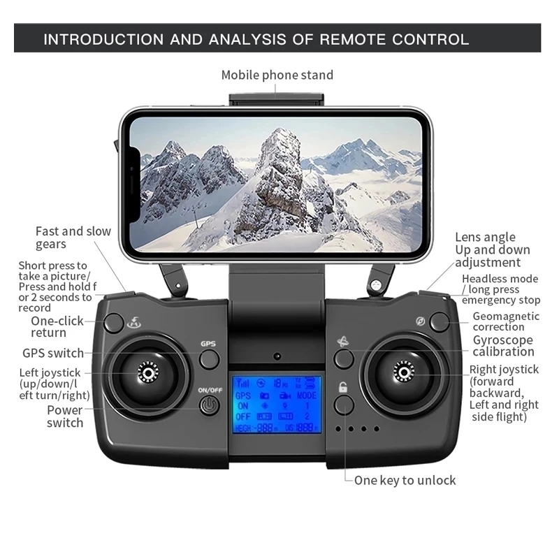L900 PRO/SE/MAX GPS With 4K HD - Jjrc Drone X12 ulasan dan harga