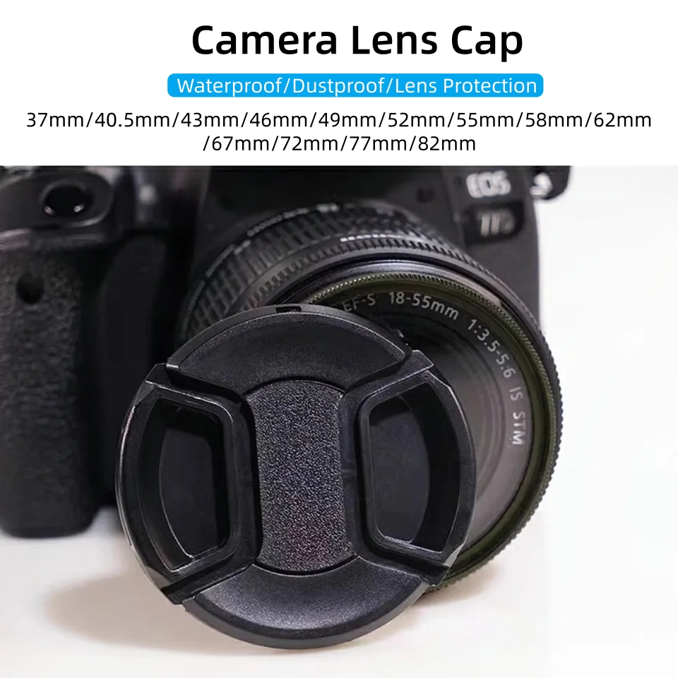 Camera Lens Cap 37mm 40.5mm 43 - Canon Camera Eos R50 ulasan dan harga