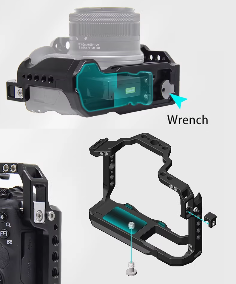 R50 Camera Cage for Canon EOS  - Canon Camera Eos R50 ulasan dan harga