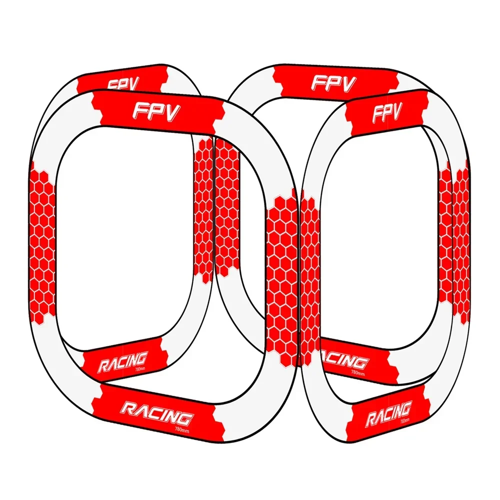 LDARC 780x780mm Pop-Up FPV Rac - Drone Racing Flag ulasan dan harga